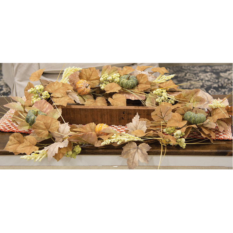 Wind Washed Fall Foliage Garland, 5.5 Ft.