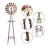 Marcial Weather Resistant Metal None Rotator