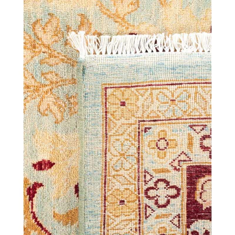 Eclectic One-of-a-Kind 9' 0" X 11' 10" Hand Knotted Area Rug