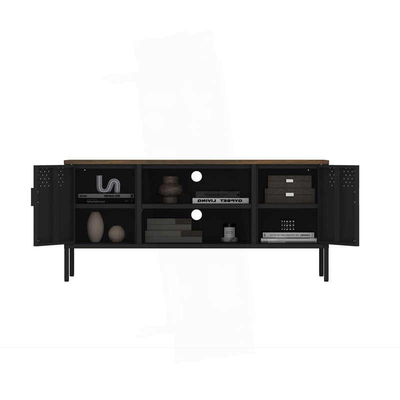 Armoire de rangement familiale, Noir