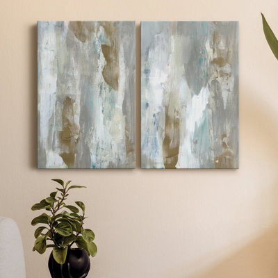 " Textured I " 2 - Pieces