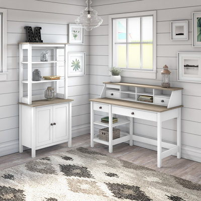 Aspen 4 Piece Computer Desk Office Set