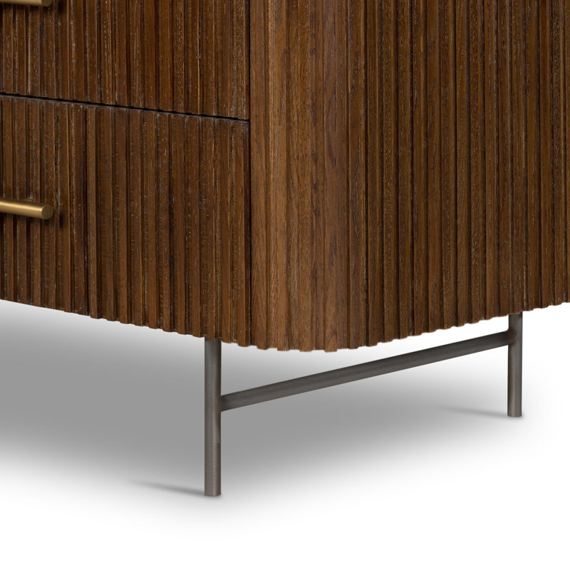 Fletcher 6 - Drawer Dresser, Terra Brown Oak
