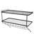 Metal Rectangle Wall Mounted Pot Rack