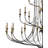 Folgate 28 - Light Dimmable Tiered Chandelier