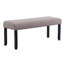 Banc rembourré Aldrik pour vestibule et chambre à coucher-1750112939