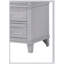 Table de chevet 3 tiroirs avec USB