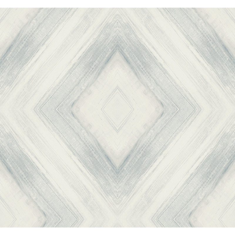 Geometric Wallpaper Double Roll, Mist