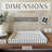 Concrete Decorative Tray For Coffee Table Tray Decor - Ottoman Tray For Living Room - Bandejas Decorativas - Table Trays Decorative - Coffee Table Centerpiece