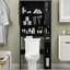 Armoire de rangement au-dessus de la toilette-1568905137