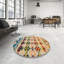 Tapis décoratif multicolore à motif abstrait-2059263108