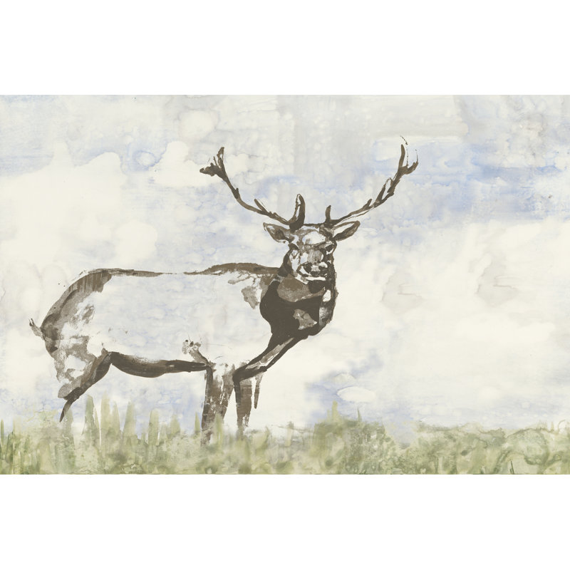 Wild Call II by Jennifer Goldberger - Wrapped Canvas Art Prints, 30cm H x 46cm W x 3.8cm D