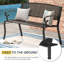 Metal Outdoor Garden Bench