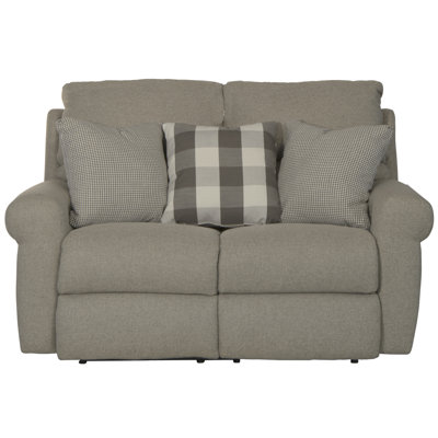 Aneeta Lay Flat Reclining Loveseat by Lark Manor
