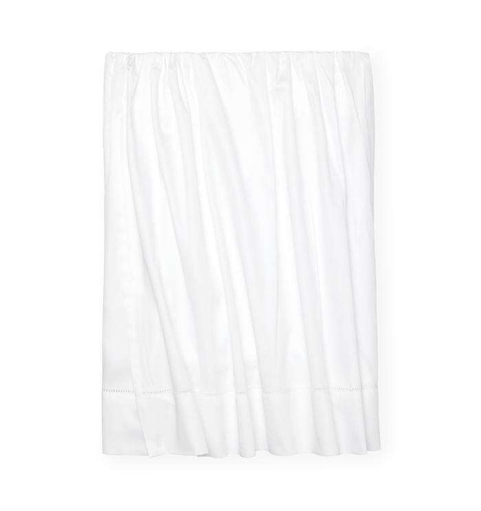 Fiona Ruffled Bed Skirt, Twin, White