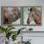«Paint Splash Elephant», ensemble de 2 impressions sur toile-1701436791-1701436788