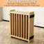 Chien en bois à 6 panneaux pour les portes et les escaliers, barrière intérieure autoportante pour animaux de compagnie, conception pliante, aucun assemblage requis, pliage double face flexible, petits animaux de compagnie idéaux, utilisation pliable de 31 po de hauteur