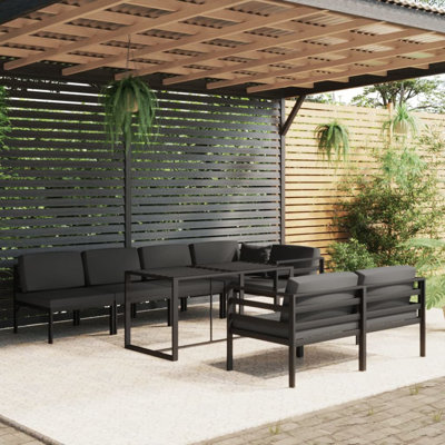 7 - Person Patio Conversation Set with Cushions
