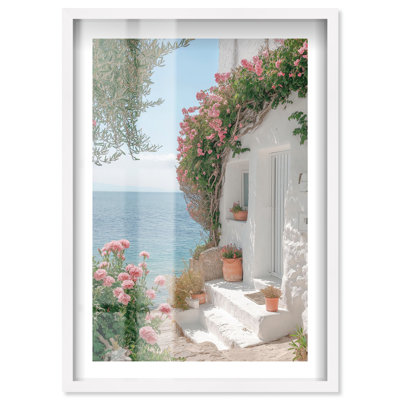 «Rosebay Hideaway II Shadowbox Print Travel Art Prints» par Notoriart