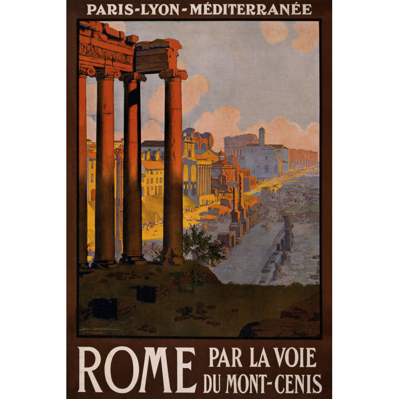 See Rome - Wrapped Canvas Print, 46cm H x 30cm W