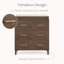 Commode 4 tiroirs avec plateau à langer Delta Children Classic - Certifié Greenguard Gold-126707177