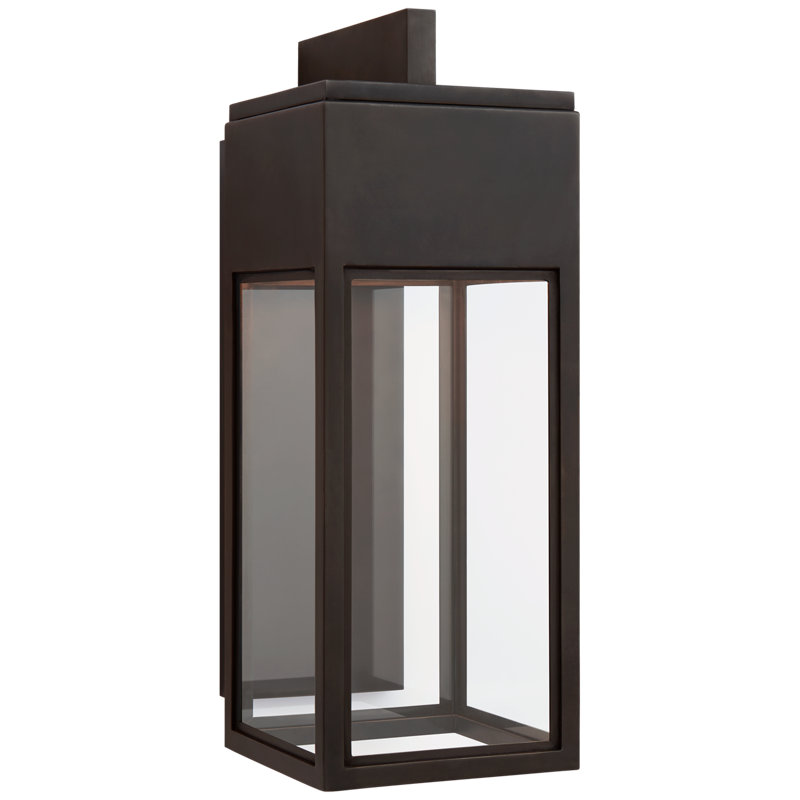 Chapman & Myers Irvine Bracketed Wall Lantern, 18" H x 6.75" W x 6.75" D