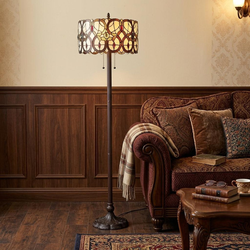 Lampe torchère sur pied 63 po Amarette