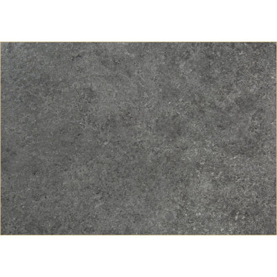 Desks, 48”L Home Office Computer Desk with Storage, Contemporary Grey Stone Laminate &amp; Black Metal | Grey | Particle Board