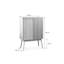 Square Cabinet Accent Chest