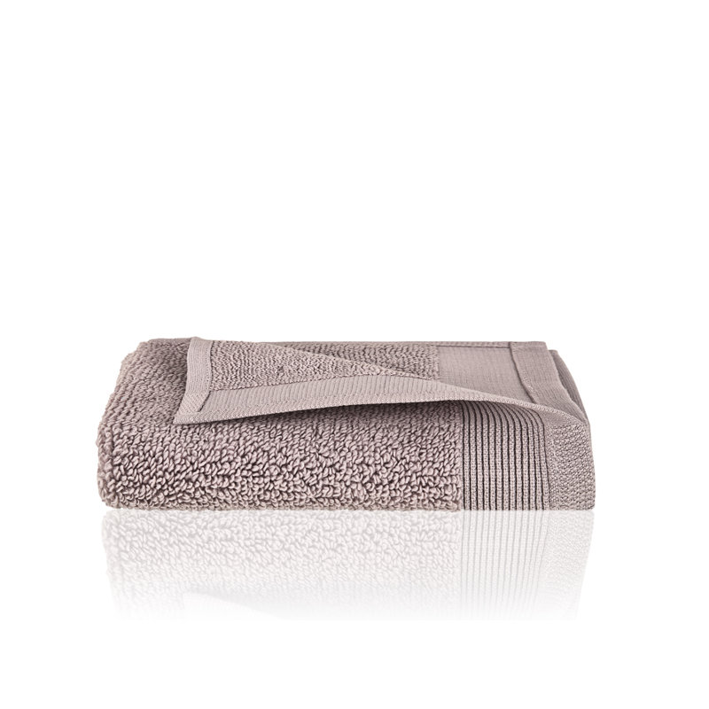 Serviette de toilette 100% coton Hardaway, Taupe