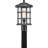 Autry Stained Glass Lantern Head Post Lantern-20245765