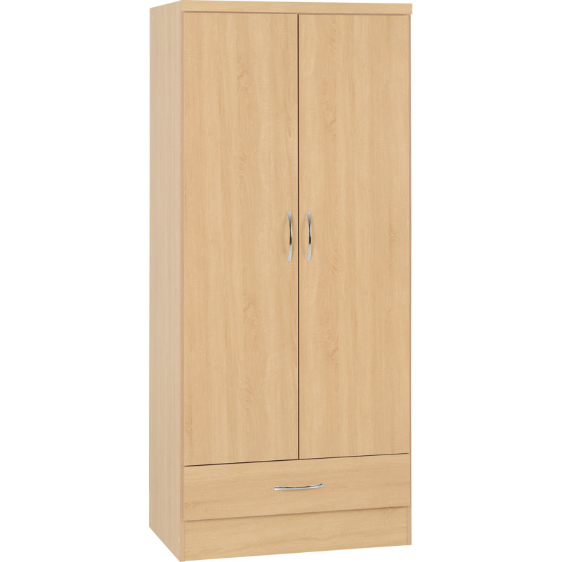 Kosie 1 Drawer Wardrobe, Sonoma Oak Effect
