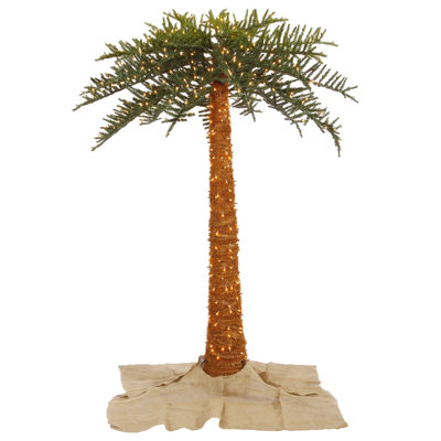 10' Lighted Tropical Christmas Tree