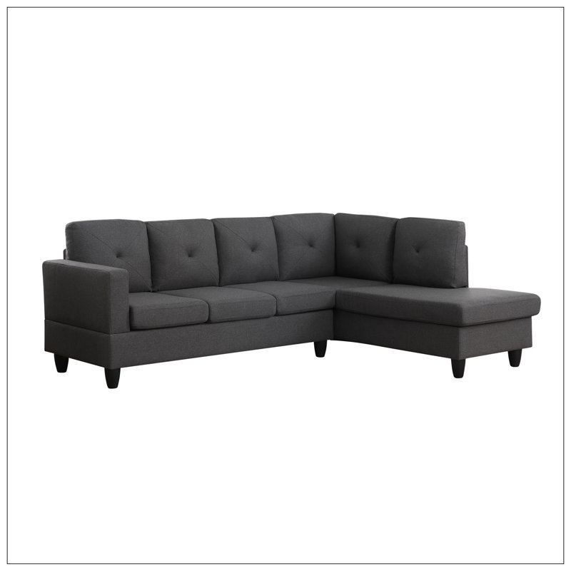 Santiago 96" Sectional Sofa With Chaise