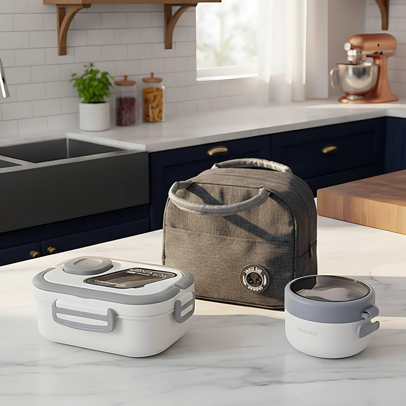 1200ml Food Storage Container, Grey