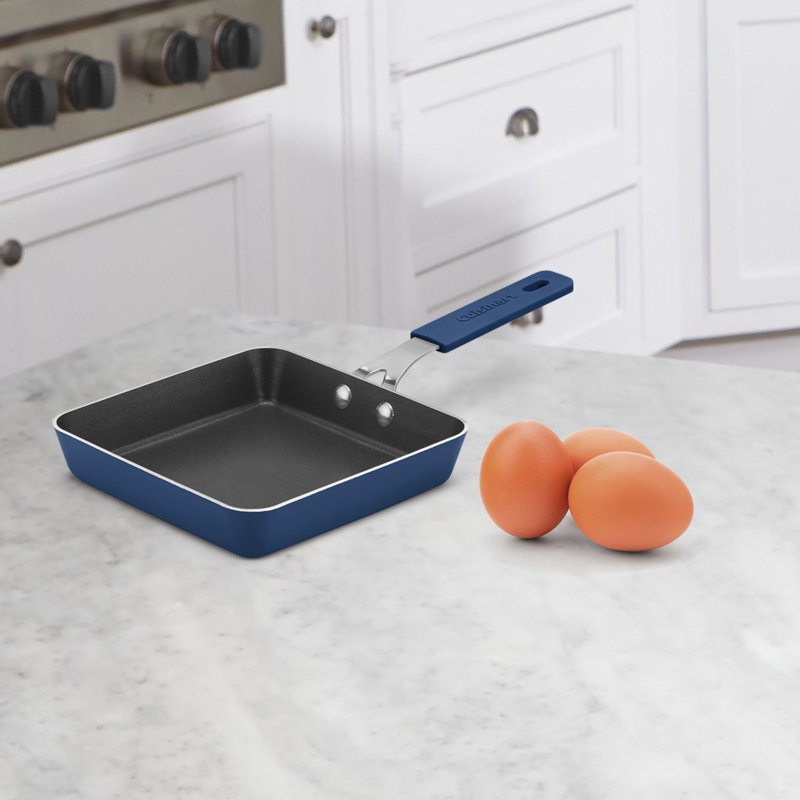 Mini Square Fry Pan, Blue