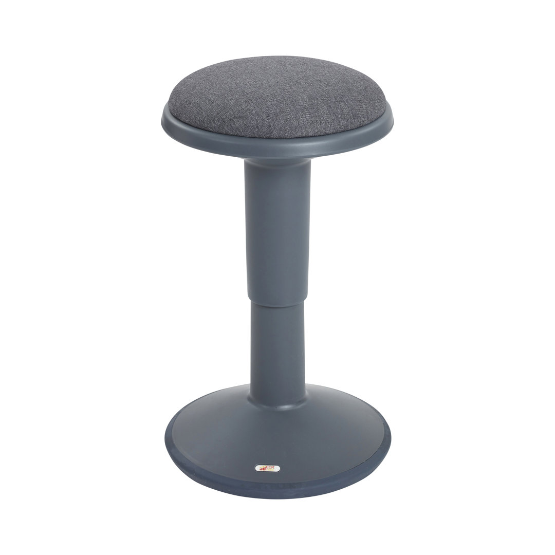 ECR4Kids Sitwell Wobble Stool with Cushion, Adjustable Height, Active Seating ECR4Kids Seat 