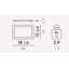 Dune Metallic PMMA Decorative Tray-96434041