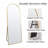 Arched Metal Oversized Full Length Mirrors Wall Mirrors with Stand-2020763901-2020763903