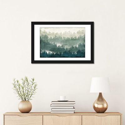 «Mountainscape I» par Michael Mullan - Impression sur toile