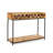Pendergrass Stella 42" Solid Wood Console Table,Entry table,Hoyer table with metal frames