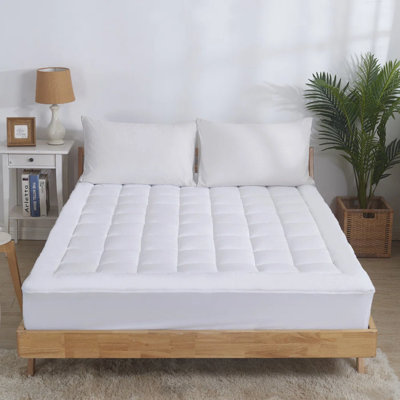 Surmatelas rafraîchissant 100% coton, poches profondes de 18 po 