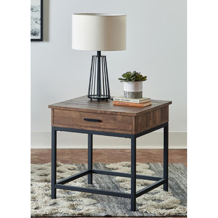 Paulk End Table with Storage