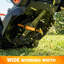 Outsunny 18V Cordless Lawnmower with 2 x 4Ah Batteries and Charger