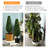 34'' Faux As Pic Topiary in Pot