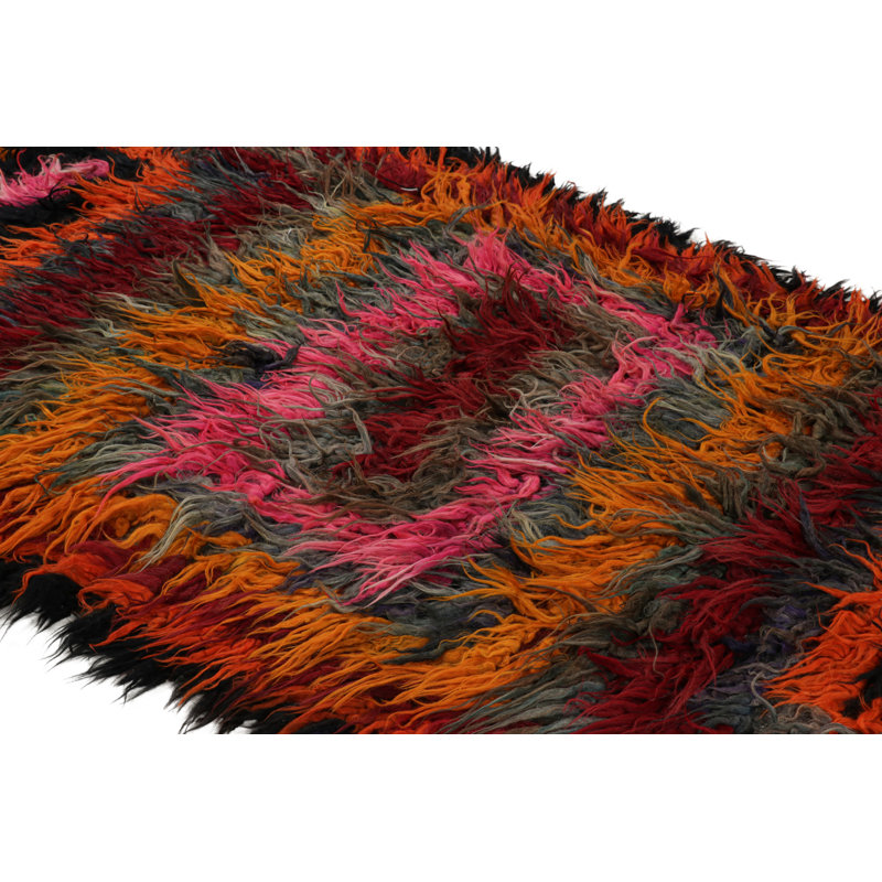One-of-a-Kind 4’2”x11’8” Hand Knotted Area Rug