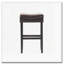 Tabouret de bar 30 po en cuir reconstitué sans dossier