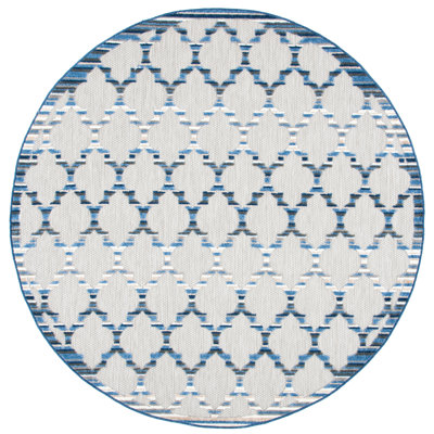 Tapis d'intérieur / extérieur à motif géométrique Dellena Performance