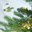 Arbre de Noël 4 pi en PVC vert + PE avec 150 lumières UL blanc chaud - 919 pointes, branches articulées-636939516