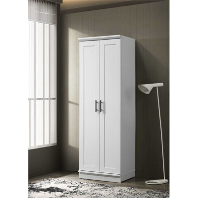 Contemporary Engineered Wood Storage Cabinet in Light Wood by Latitude Run